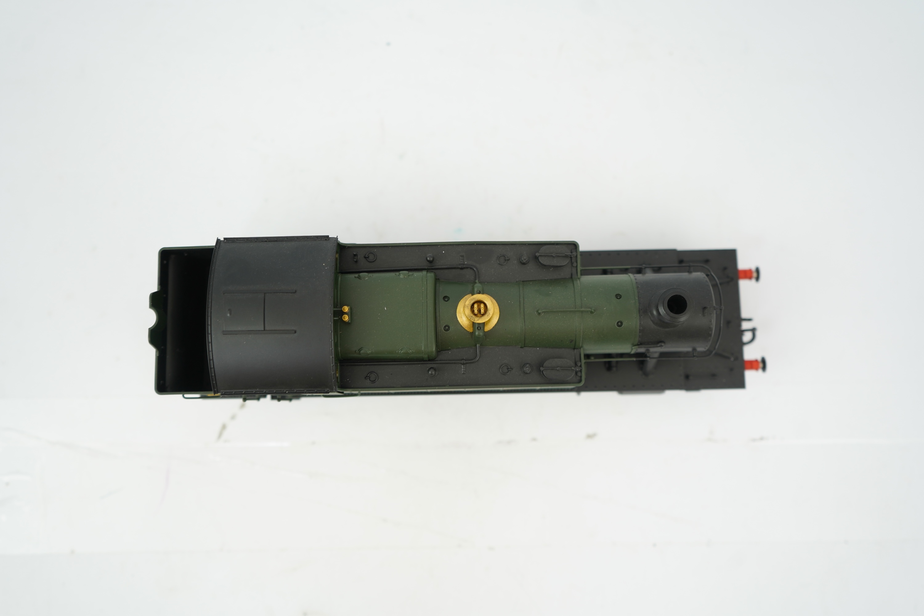 An 0 Gauge Tower Models, Blackpool, made in Sancheng China, model of GWR Class 45xx, 4587, 2-6-2T Prairie Tank locomotive, powered for two rail operation.